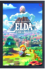 Cadre / Framed - Zelda Link's Awakening